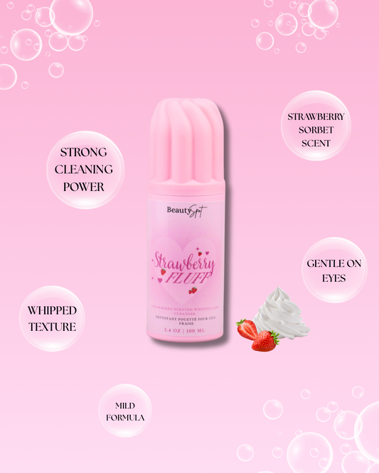 Strawberry Fluff - Whipped Lash Cleanser