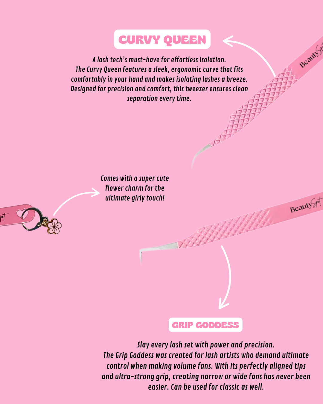 Curvy Queen - Isolation Tweezers